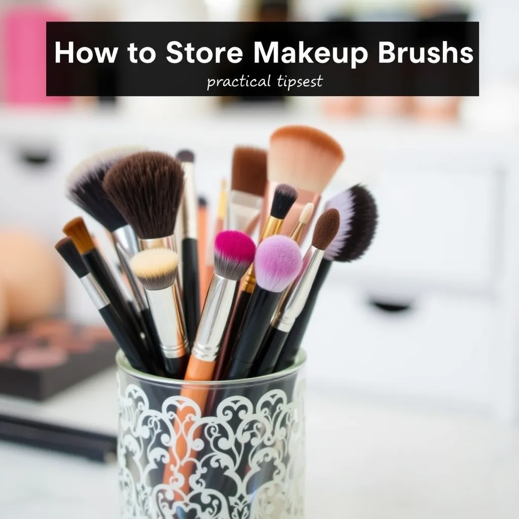 Jak przechowywać pędzle do makijażu – praktyczne porady