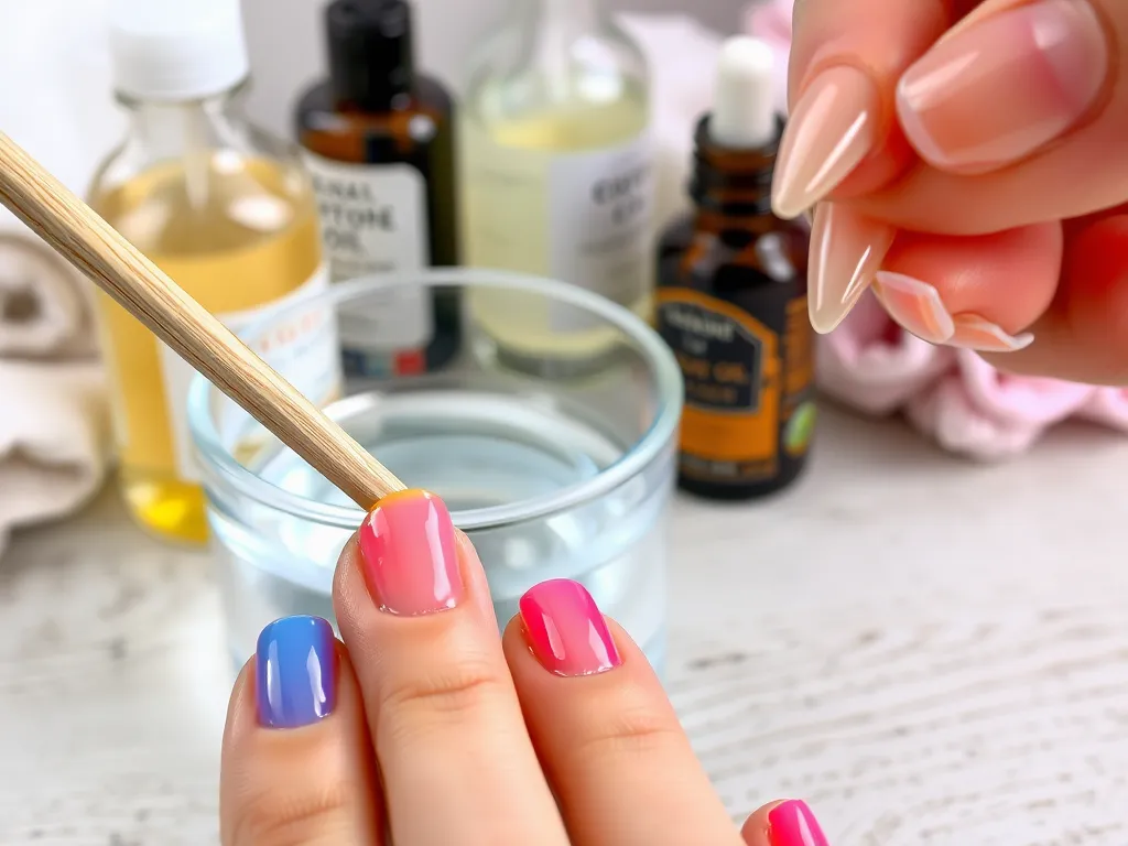Jak ściągnąć paznokcie żelowe w domu?